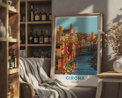 Girona Poster - WanderWall