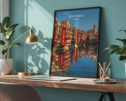 Girona Poster - WanderWall