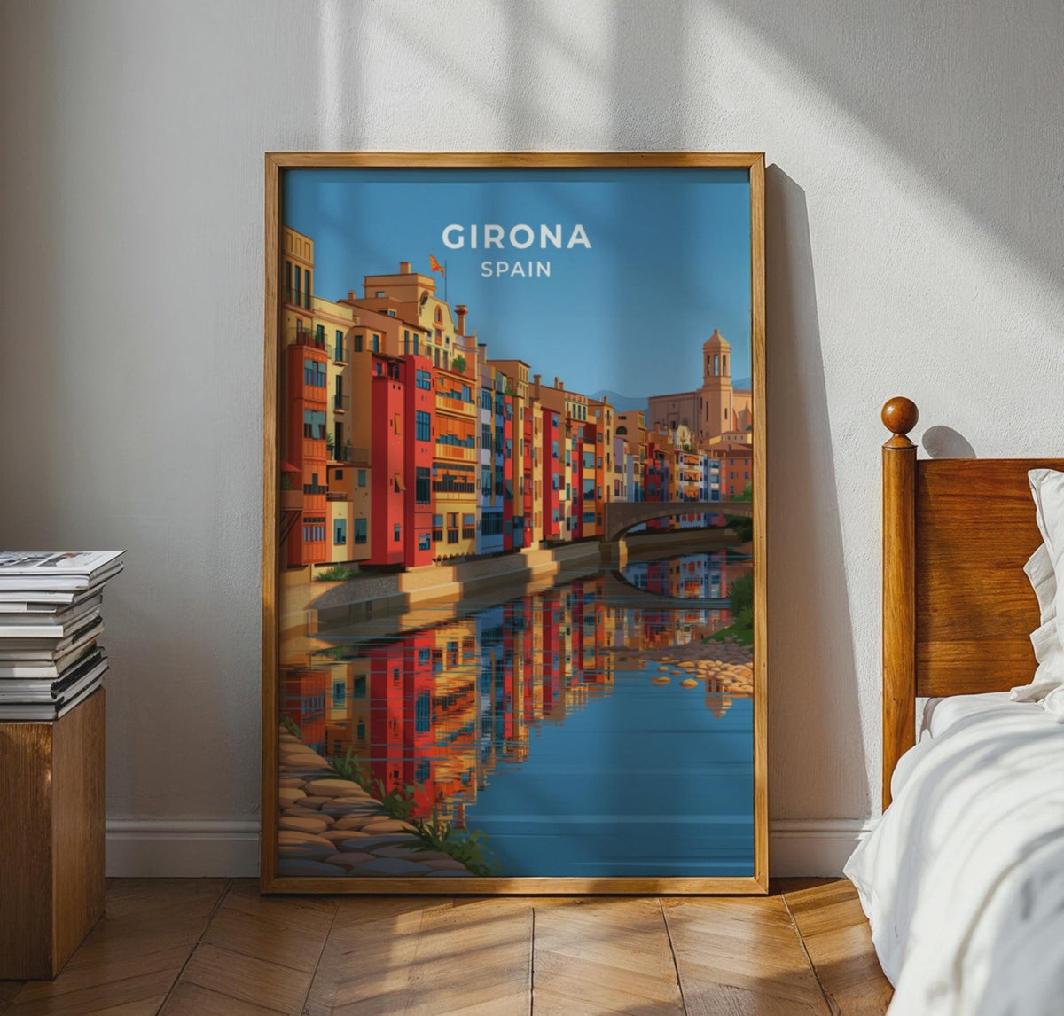 Girona Poster - WanderWall
