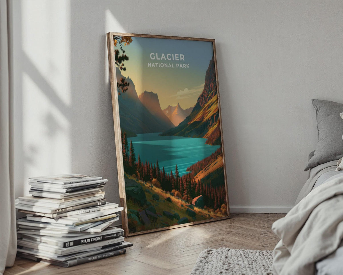Glacier National Park Poster - WanderWall