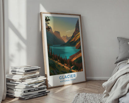 Glacier National Park Poster - WanderWall