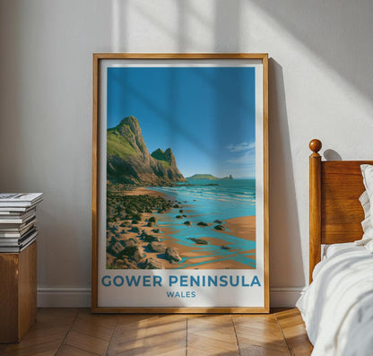 Gower Peninsula Poster - WanderWall