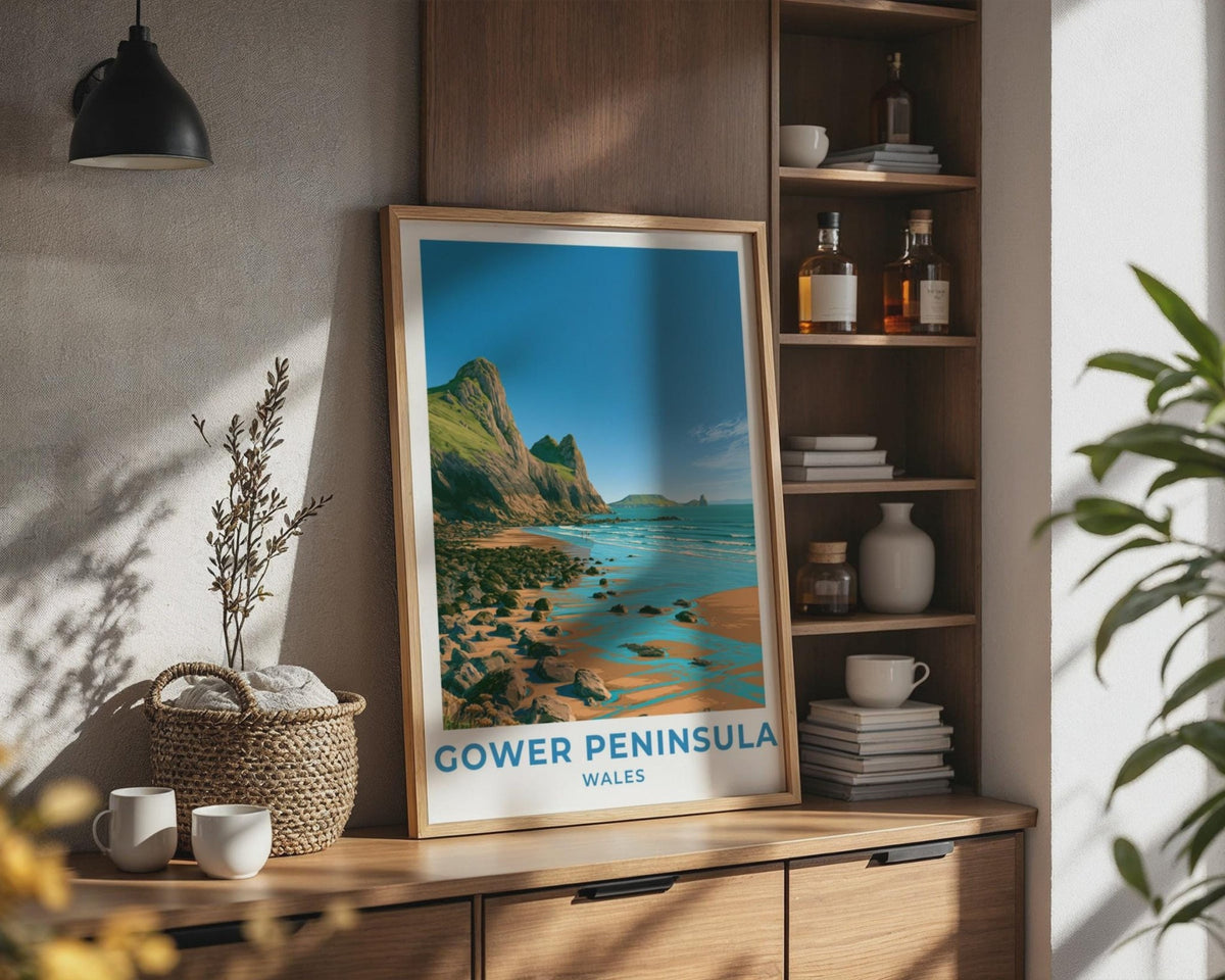Gower Peninsula Poster - WanderWall