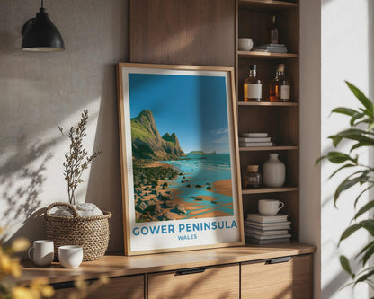Gower Peninsula Poster - WanderWall