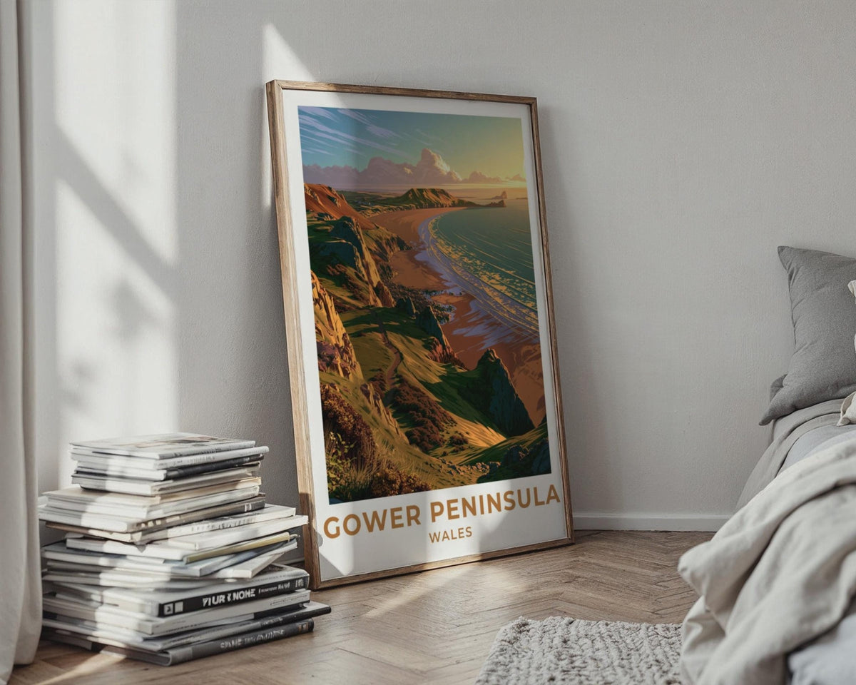 Gower Peninsula Poster - WanderWall