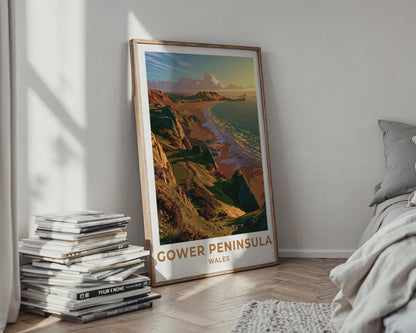 Gower Peninsula Poster - WanderWall
