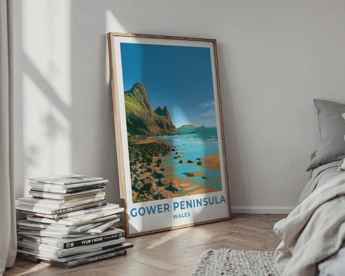Gower Peninsula Poster - WanderWall