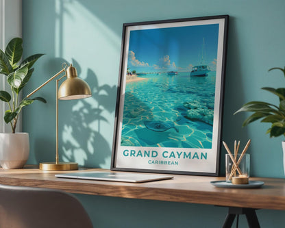 Grand Cayman Poster - WanderWall
