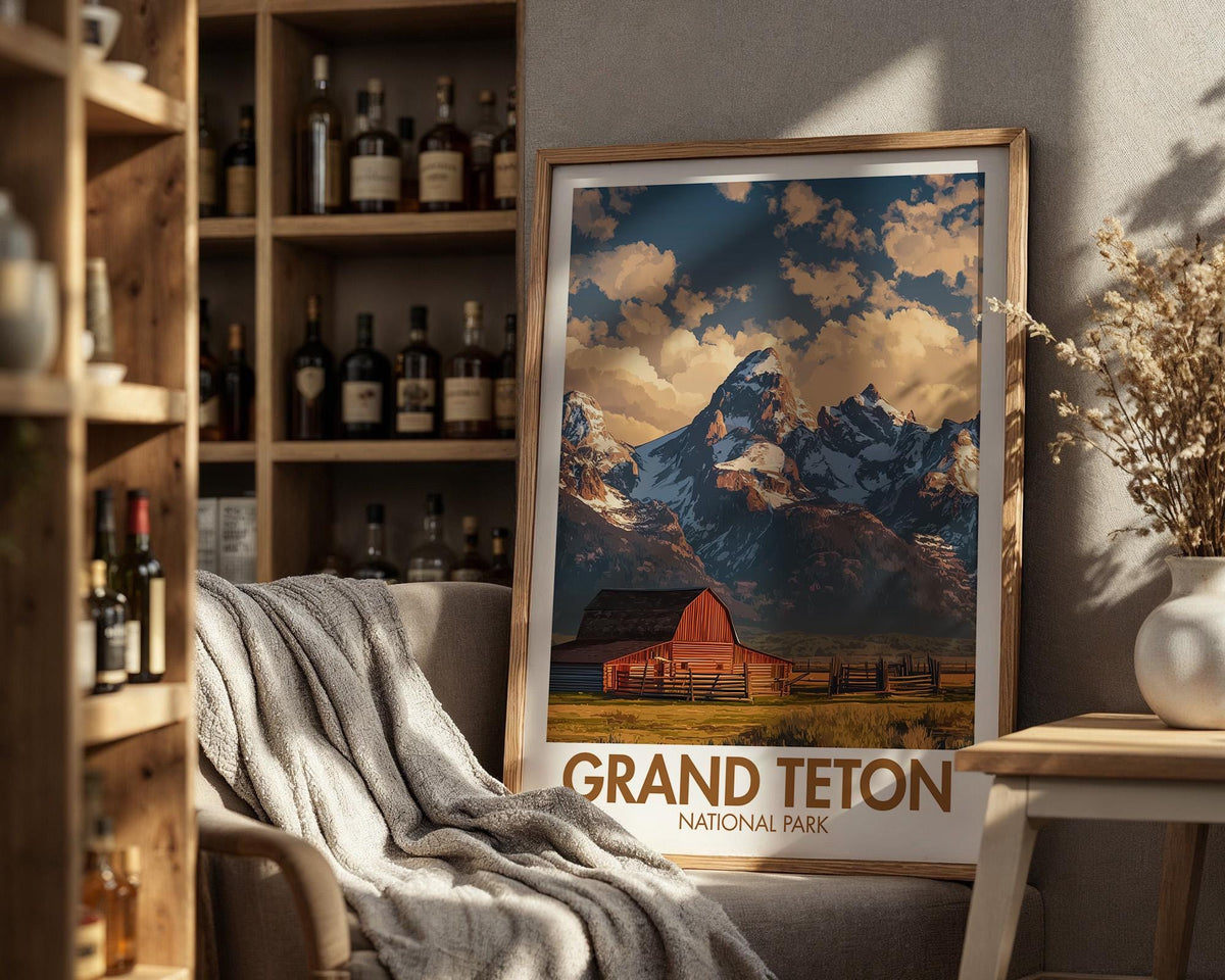Grand Teton National Park Poster - WanderWall