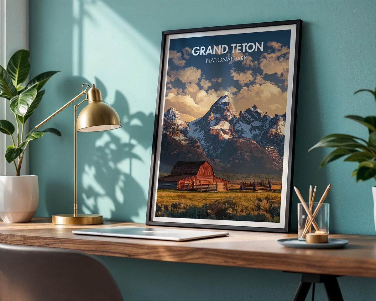 Grand Teton National Park Poster - WanderWall