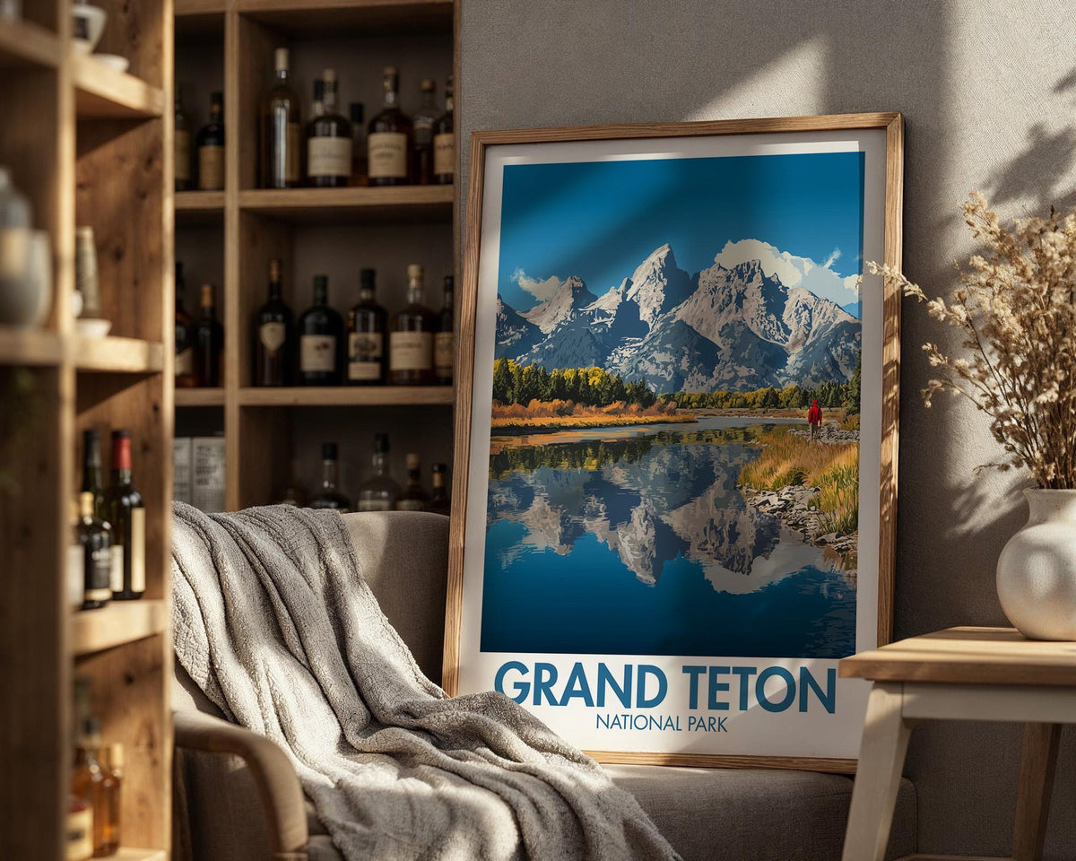 Grand Teton National Park Poster - WanderWall