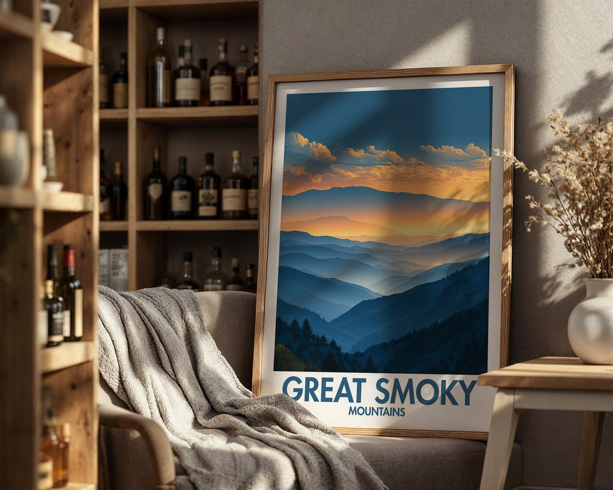 Great Smoky Mountains Poster - WanderWall