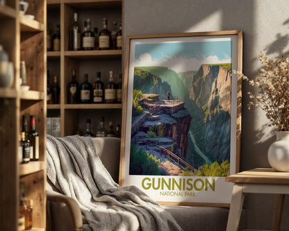 Gunnison National Park Poster - WanderWall