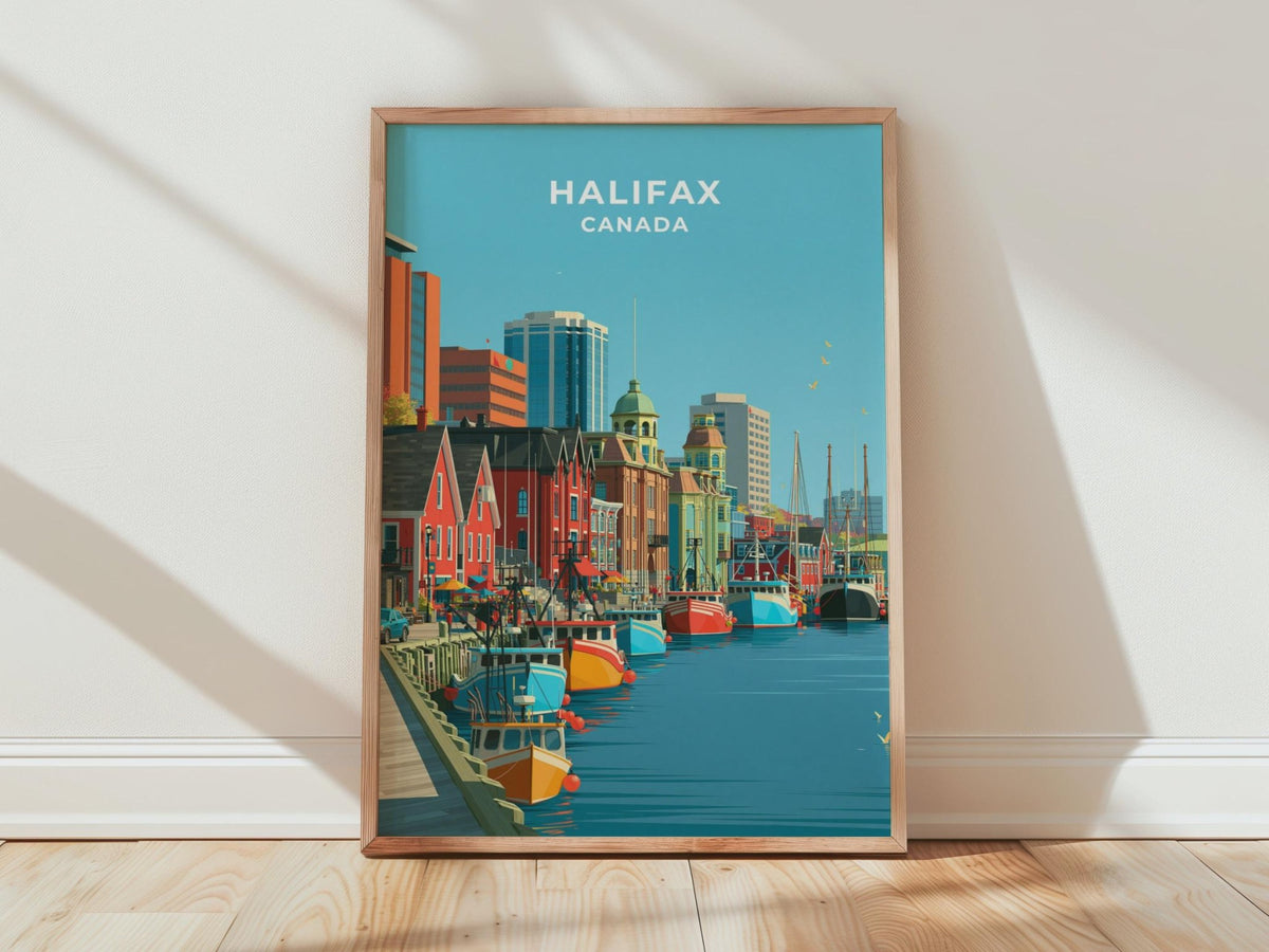 Halifax Poster - WanderWall