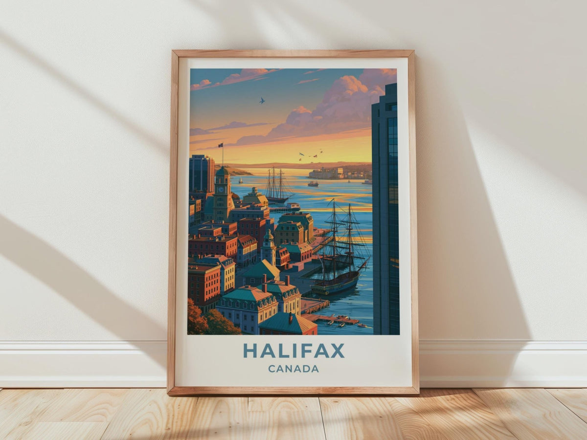 Halifax Poster - WanderWall