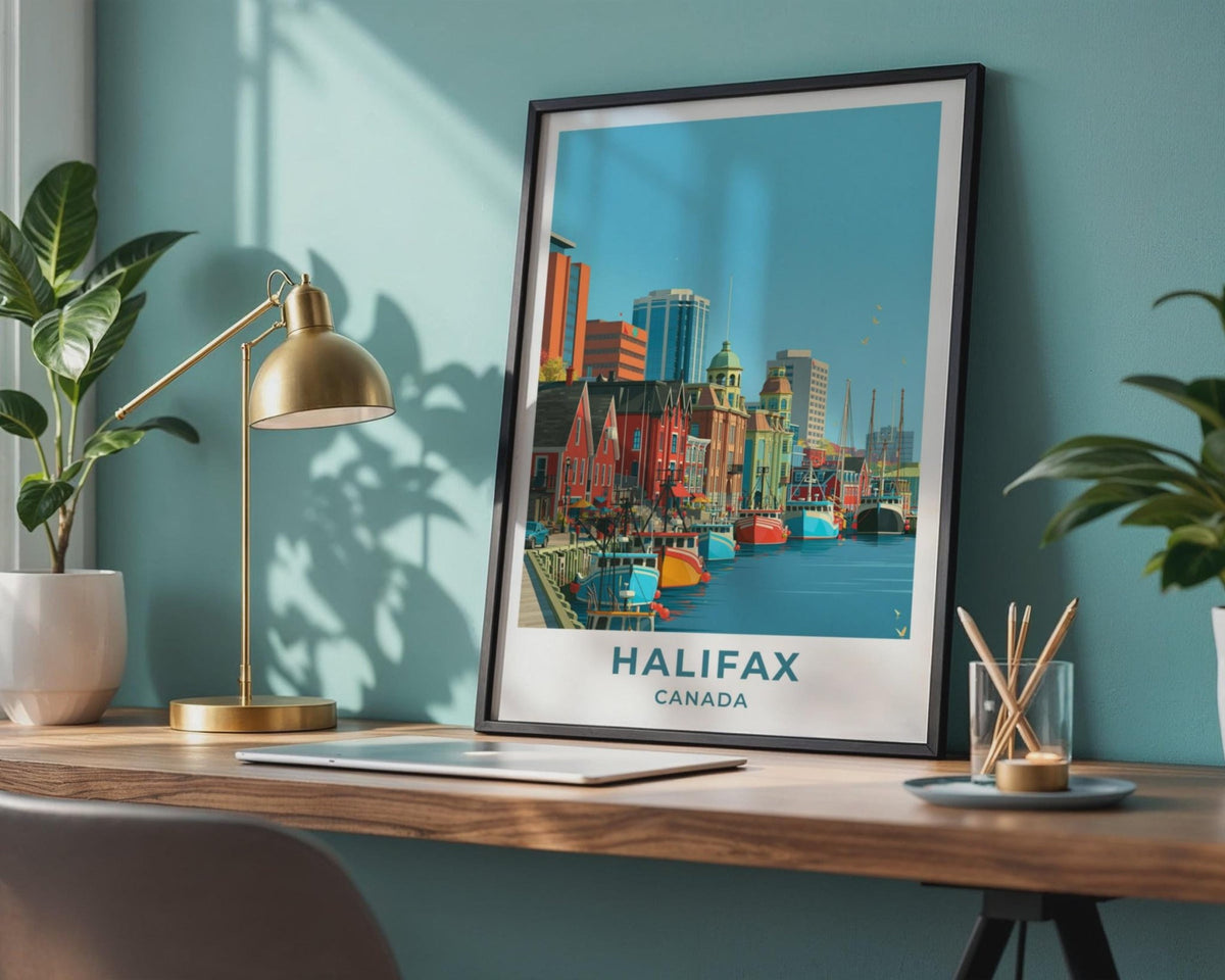 Halifax Poster - WanderWall