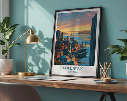 Halifax Poster - WanderWall