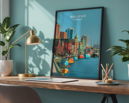 Halifax Poster - WanderWall