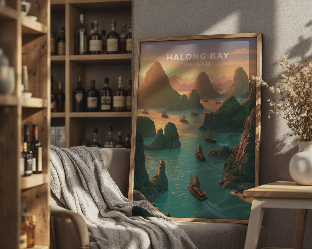 Halong Bay Poster - WanderWall