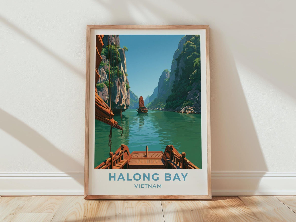 Halong Bay Poster - WanderWall