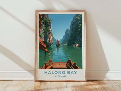 Halong Bay Poster - WanderWall