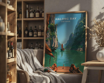 Halong Bay Poster - WanderWall