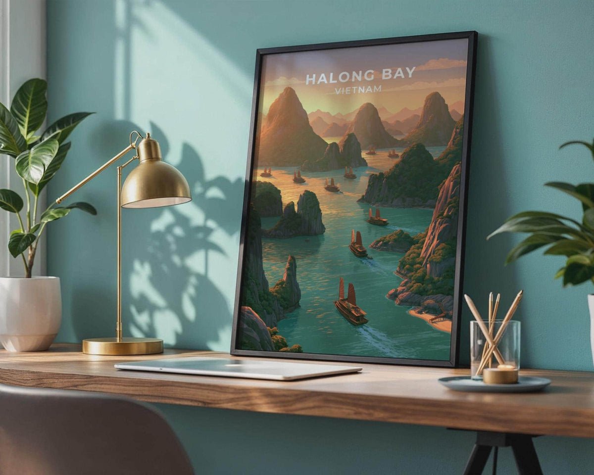Halong Bay Poster - WanderWall