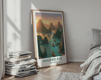 Halong Bay Poster - WanderWall