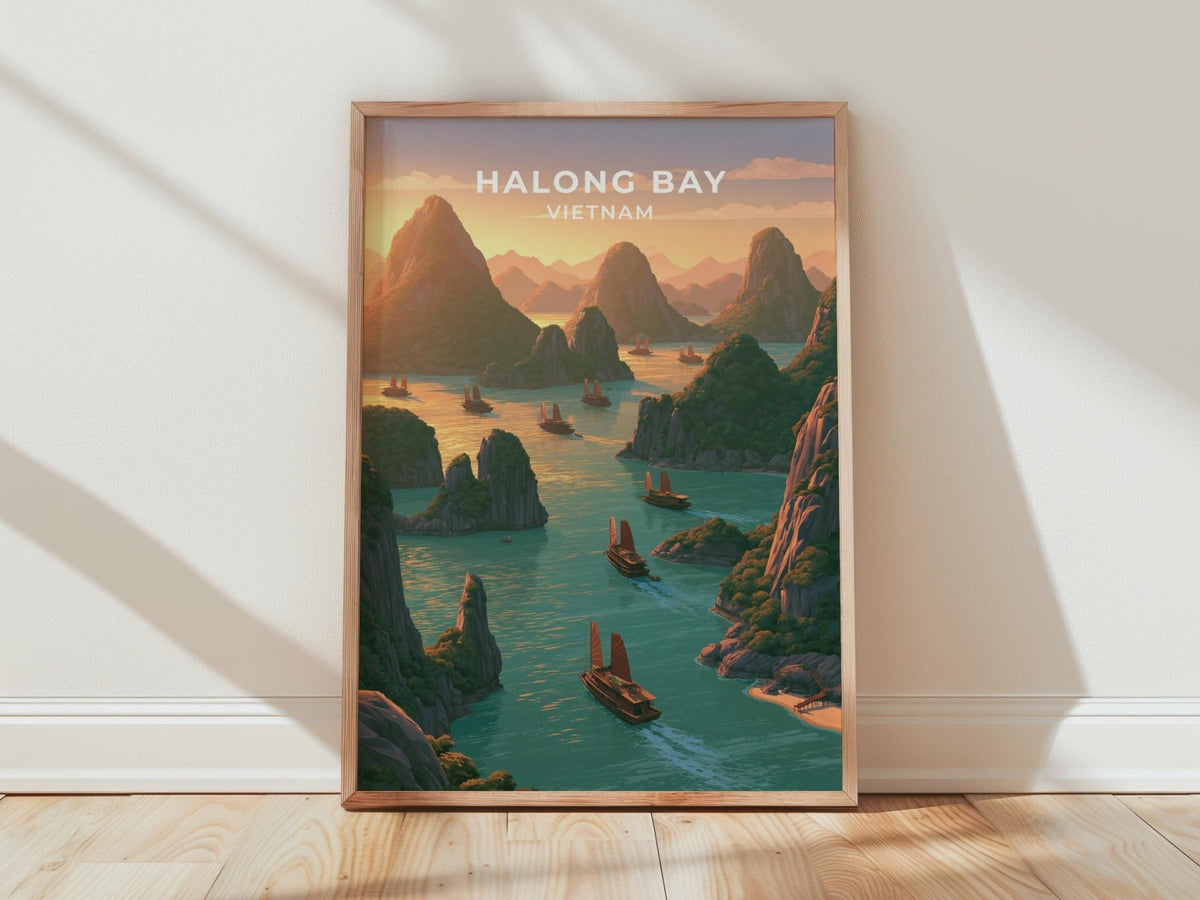 Halong Bay Poster - WanderWall