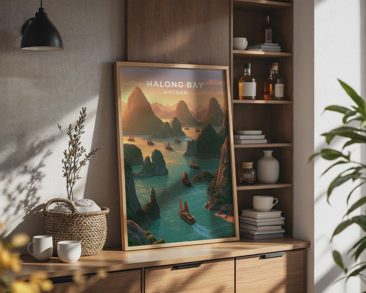 Halong Bay Poster - WanderWall