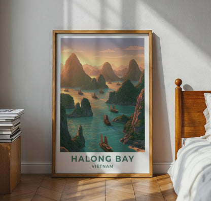 Halong Bay Poster - WanderWall