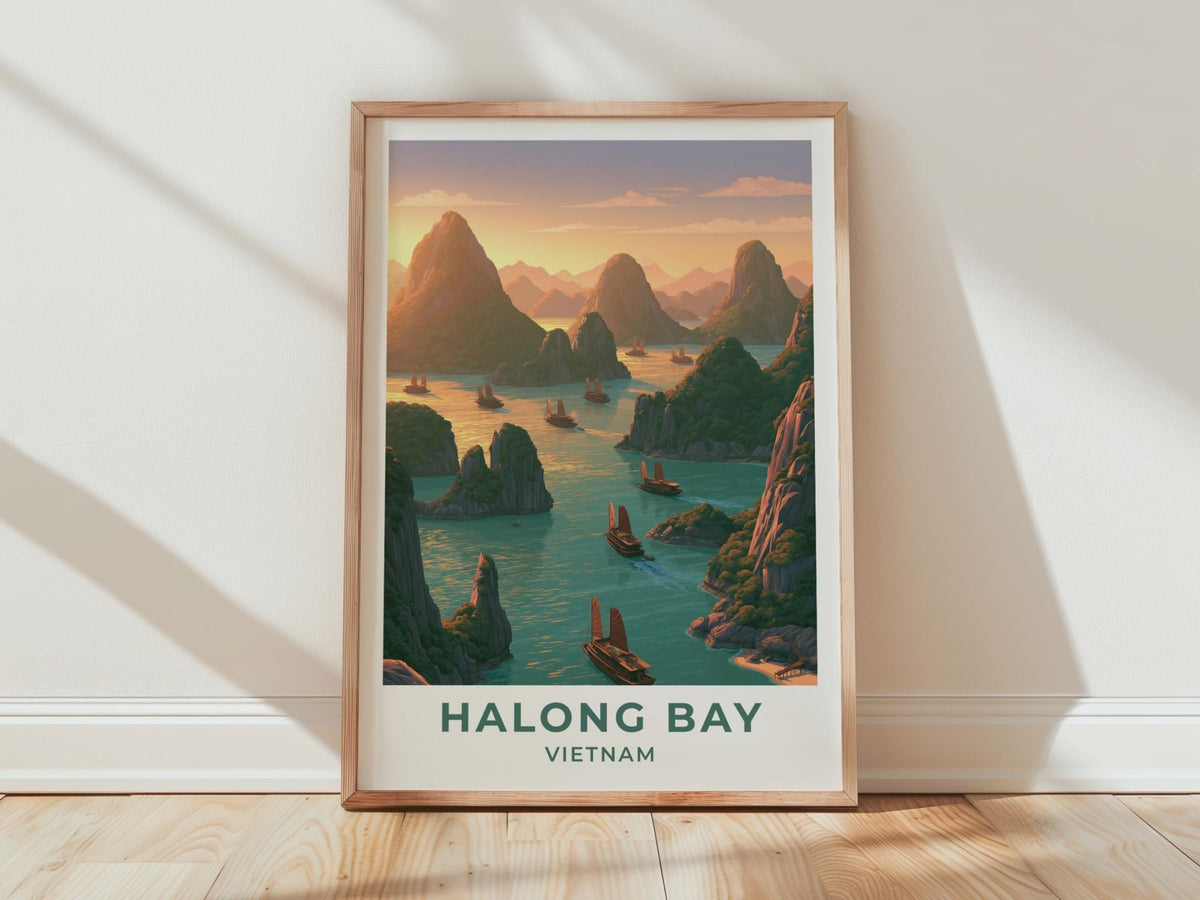 Halong Bay Poster - WanderWall