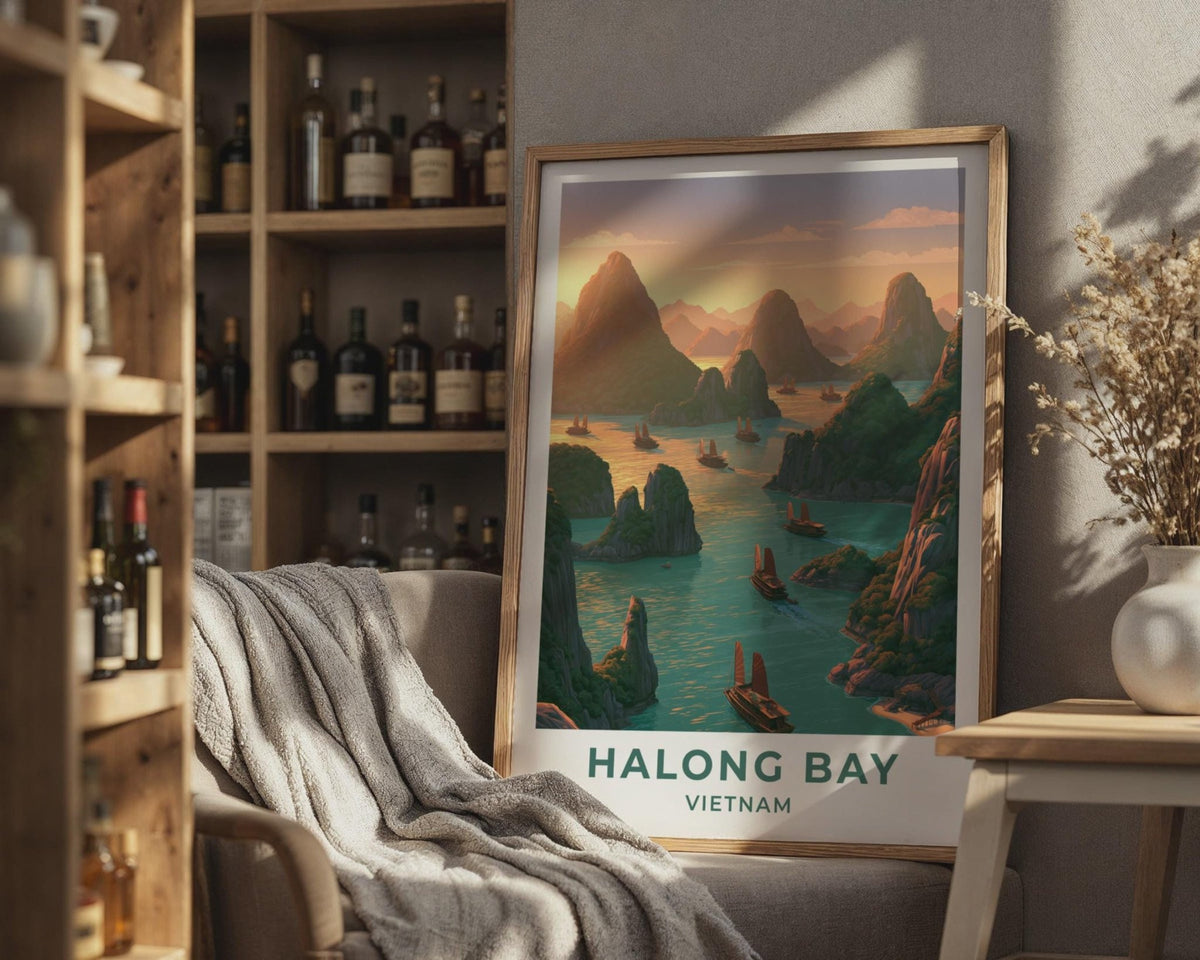 Halong Bay Poster - WanderWall