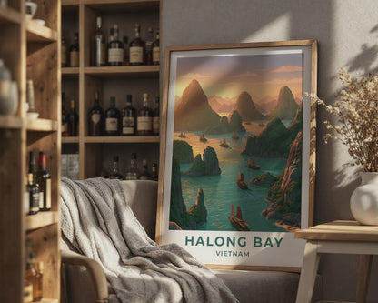 Halong Bay Poster - WanderWall