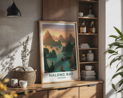 Halong Bay Poster - WanderWall