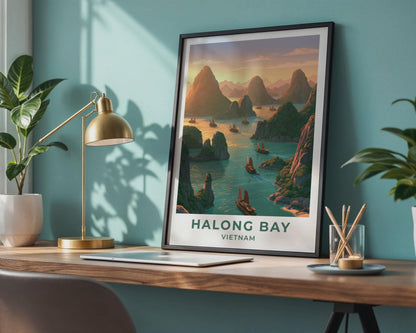 Halong Bay Poster - WanderWall