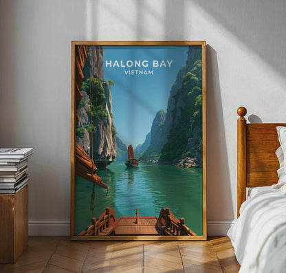 Halong Bay Poster - WanderWall