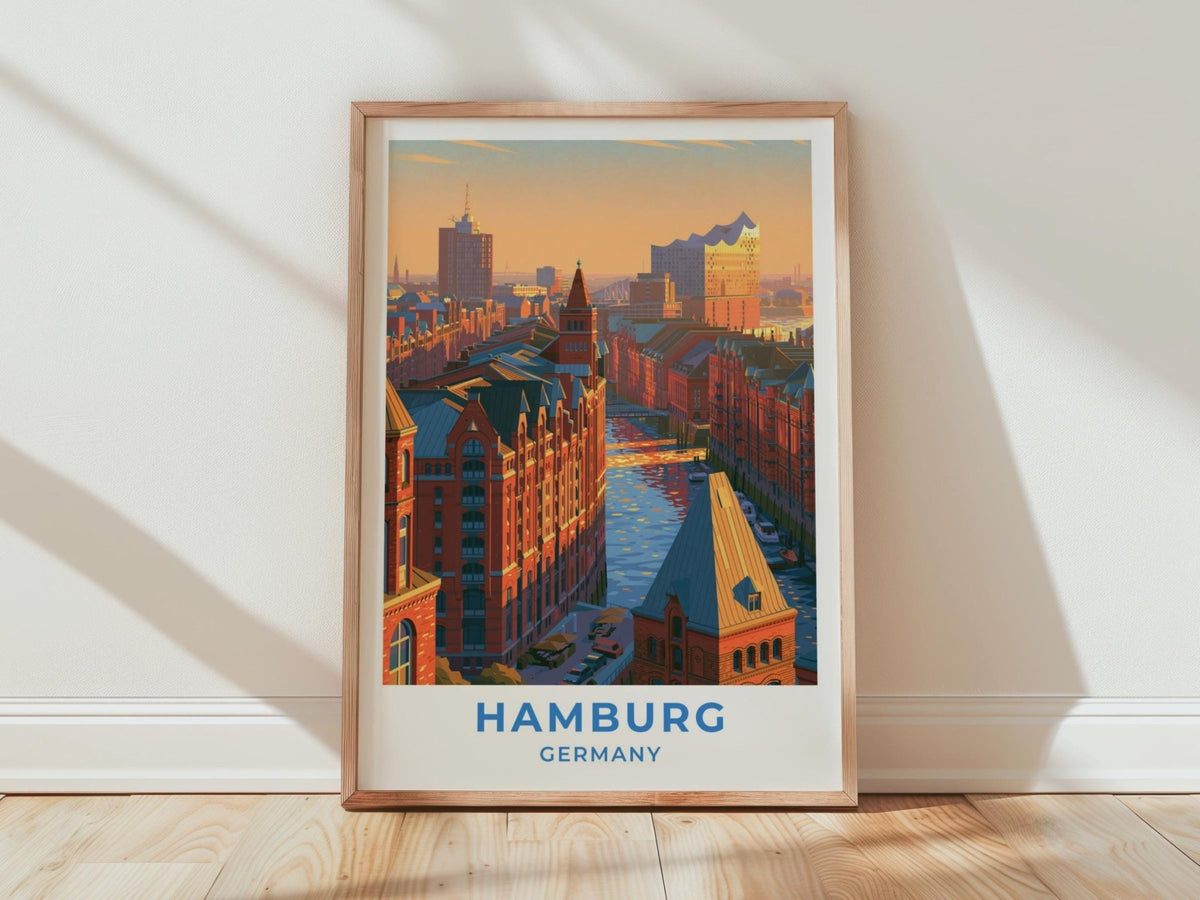 Hamburg Poster - WanderWall
