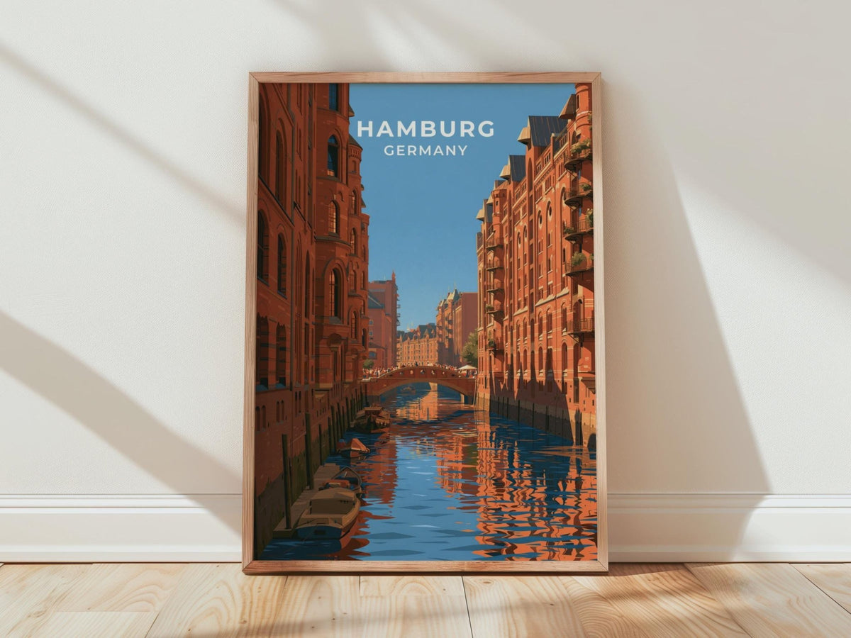 Hamburg Poster - WanderWall
