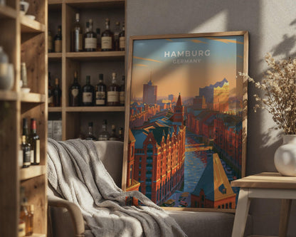 Hamburg Poster - WanderWall
