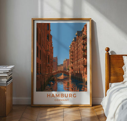 Hamburg Poster - WanderWall