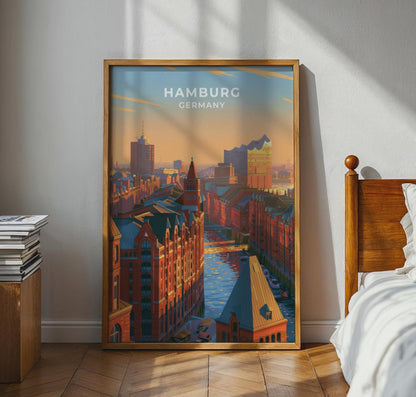 Hamburg Poster - WanderWall