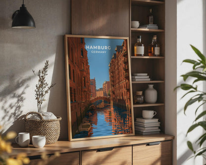Hamburg Poster - WanderWall