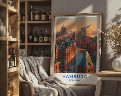 Hamburg Poster - WanderWall