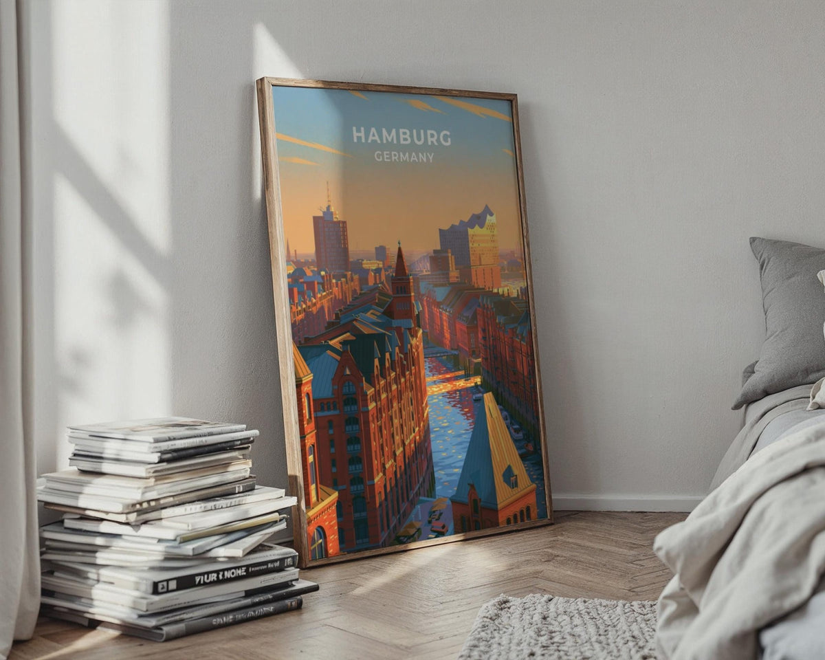 Hamburg Poster - WanderWall