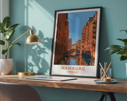 Hamburg Poster - WanderWall