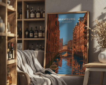 Hamburg Poster - WanderWall