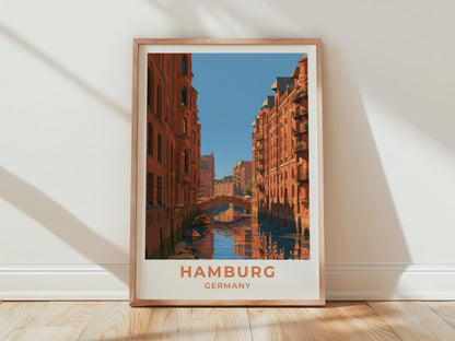 Hamburg Poster - WanderWall