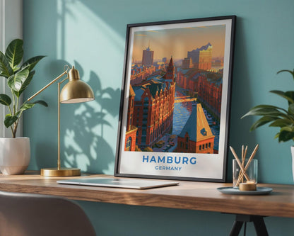 Hamburg Poster - WanderWall