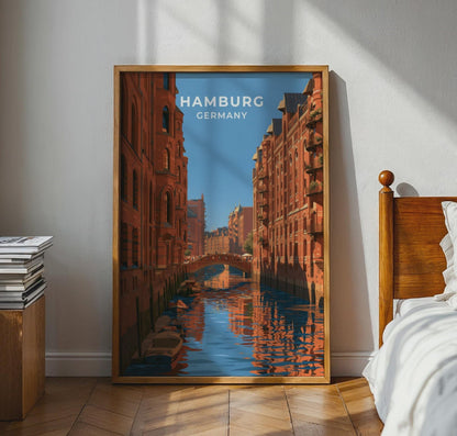 Hamburg Poster - WanderWall